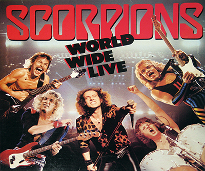 Thumbnail of SCORPIONS - World Wide Live album front cover